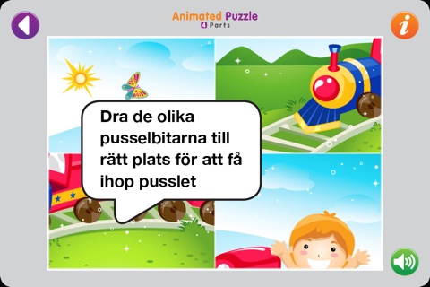 Animated Puzzle 1 screenshot 3