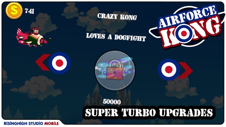 Air Force Kong Vs the Sky Plane Battle Squadrons