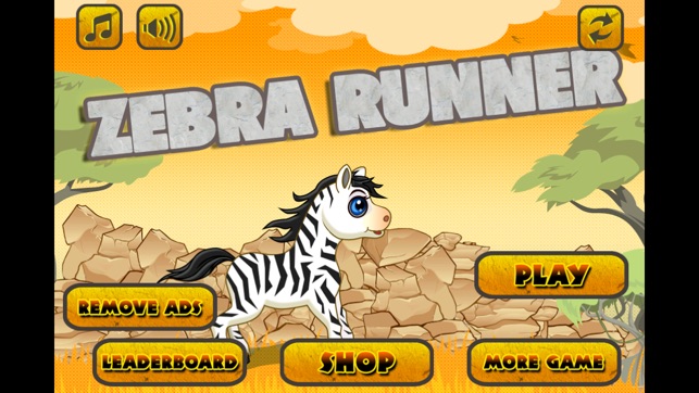 Zebra Runner - My Cute Little Zebra Running Game(圖1)-速報App