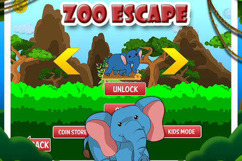 little Barney the Elephant zoo escape - Free running game screenshot 2