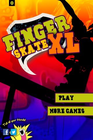 Finger Skate XL FREE screenshot 3