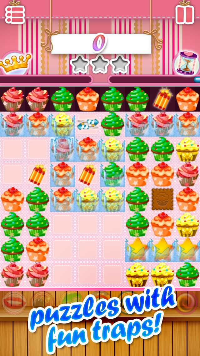 CUPCAKE HOUSE - LIV'S CUPCAKES MATCHING SWEETNESS! 1.4 IOS GAME GIẢI TRÍ CUPCAKE HOUSE - LIV'S CUPCAKES MATCHING SWEETNESS! 1.4 IOS