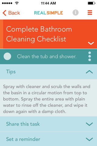 Real Simple Checklists screenshot 4