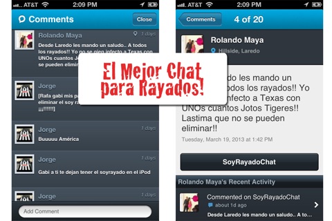 Soy Rayado screenshot 2
