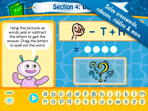 Vocabulary & Spelling Fun 1st Grade HD: Reading Games with A Cool Robot Friend screenshot 4