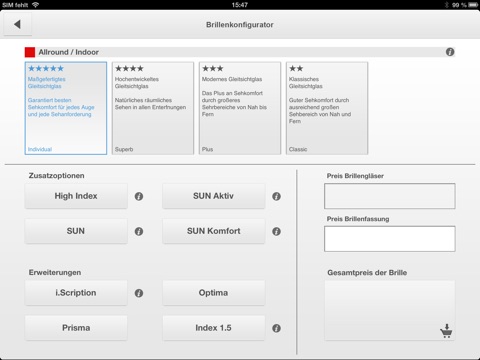 ZEISS Brillenglas-Beratung screenshot 4