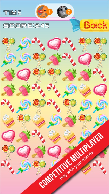 Candy Match with Multiplayer Tournaments