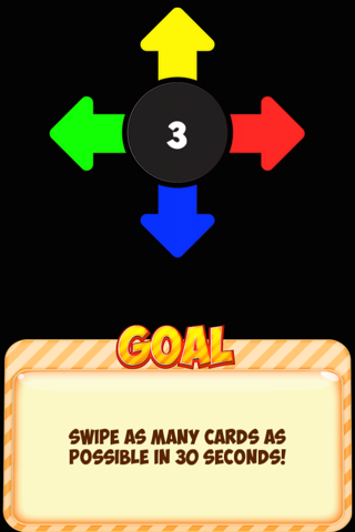 Swiper - the original free challenging fast reflex card swipe game screenshot 3