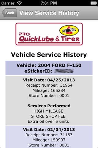 Pro Quick Lube & Tires screenshot 4