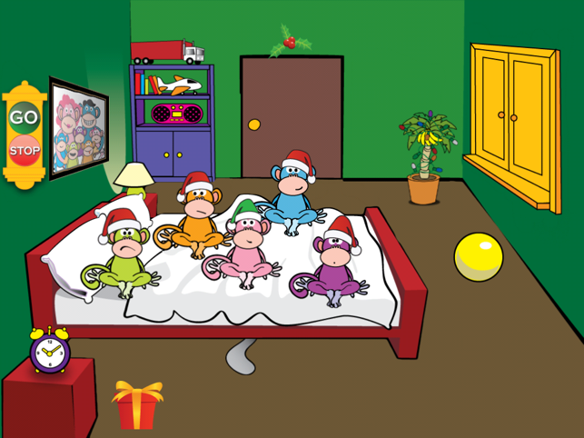 Five Little Monkeys Christmas HD(圖3)-速報App