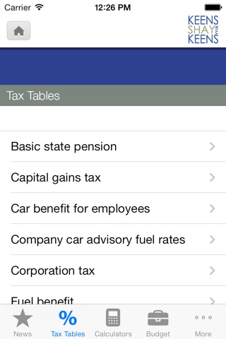 Keens Shay Keens MK Tax Tools screenshot 2