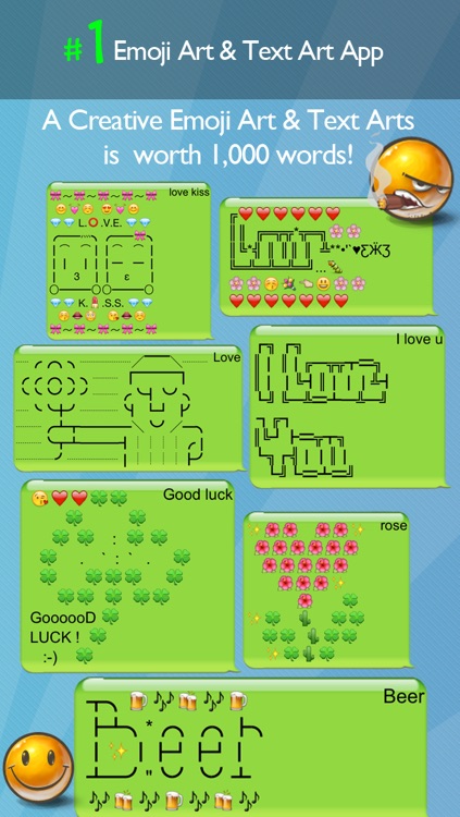 Emoji Art & Text Picture -Add New Style Emoji Arts & Text Arts to Messages & Email FREE