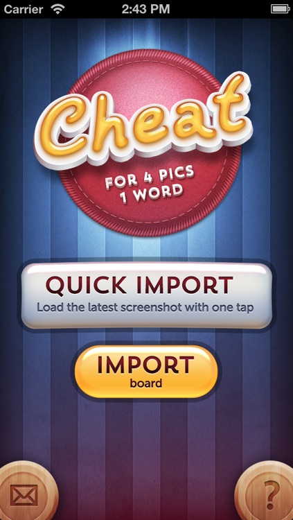 Cheat for 4 Pics 1 Word - all the answers