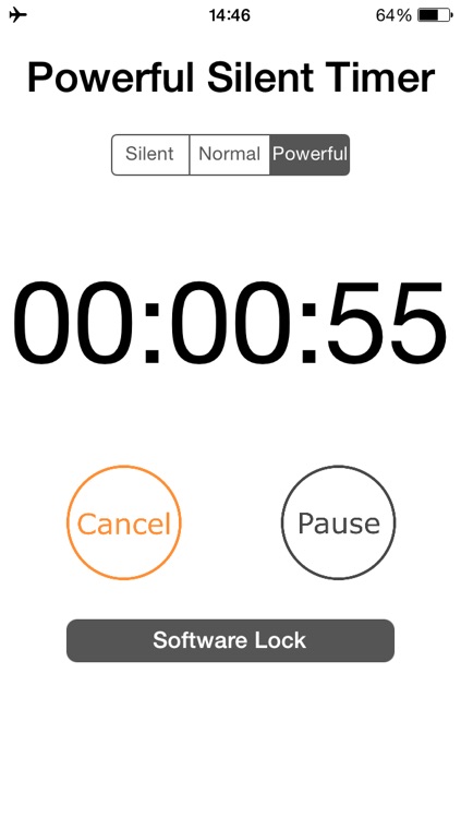 Powerful Silent Timer – Vibration Alarm for Library, Train etc. screenshot-3