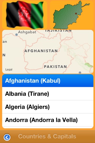 Countries & Capitals screenshot 3