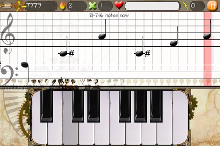 Attack of the piano lite screenshot-3