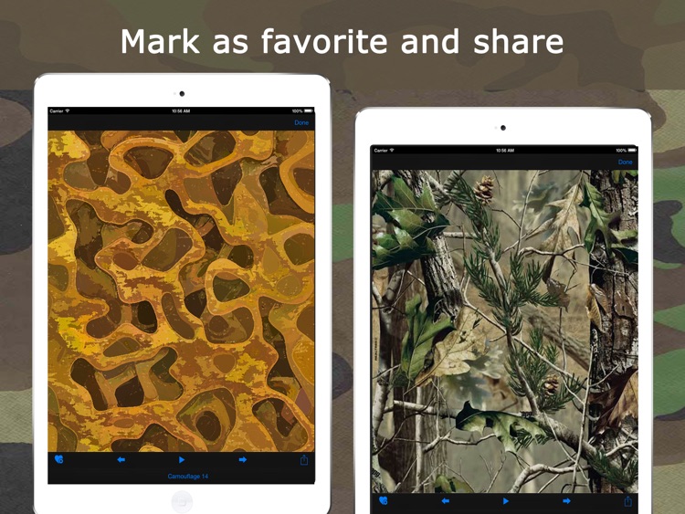 Camouflage Wallpapers For iPad
