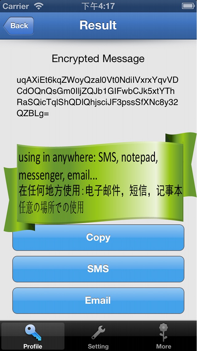 Secret Message - Encrypt Message, Protect Privacy Screenshot 2