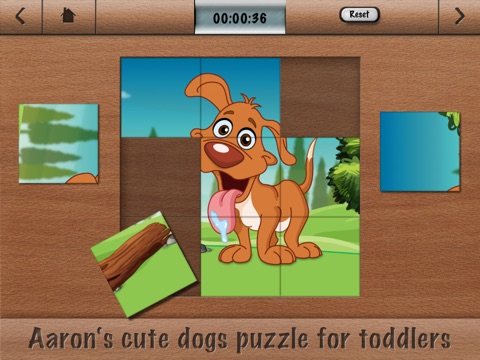 Aaron's cute dogs puzzle for toddlers screenshot 2