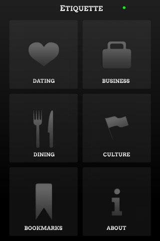 The Etiquette App screenshot 2