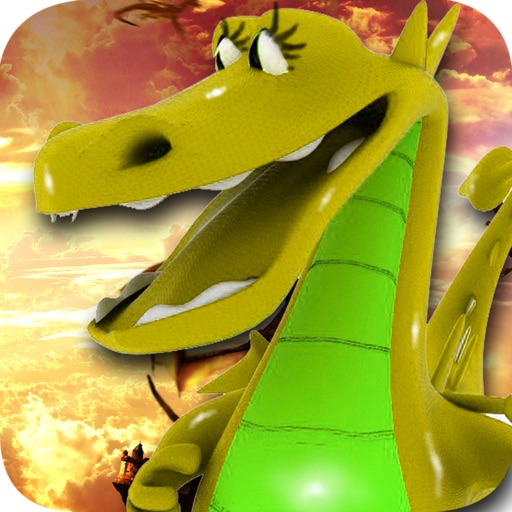 Angry Dragon Jump: Addictive Story of Dragons Reign On Fire icon