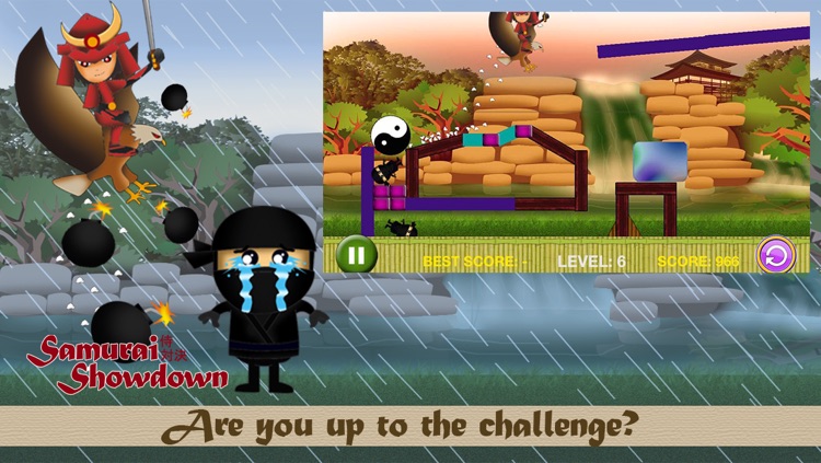 Samurai Showdown FREE - Ninja Dojo Under Siege Physics Game screenshot-4