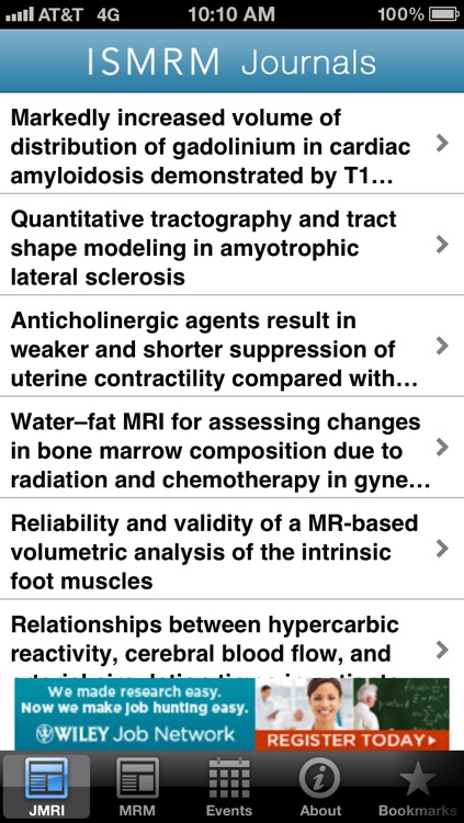 ISMRM Journals