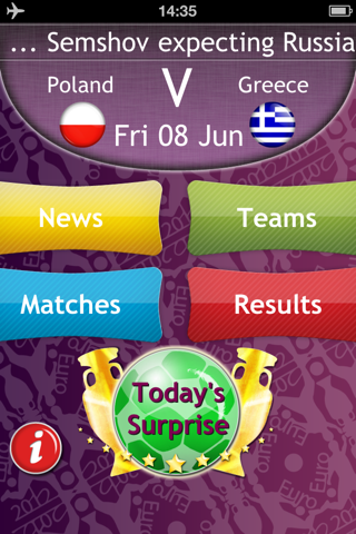 Euro Football 2020 Live scores screenshot 2