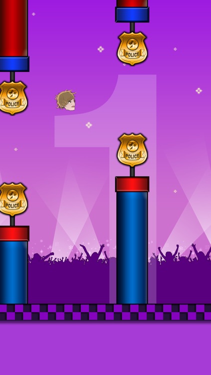 Flying Justin Biebird - Flappy Singer screenshot-3