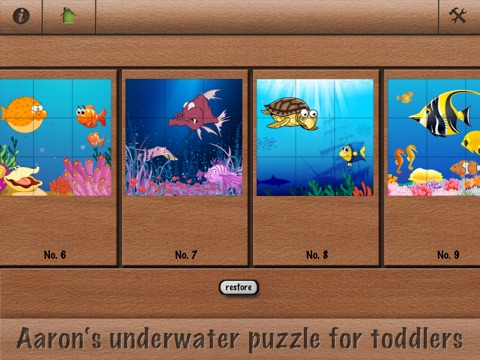 Aaron's underwater puzzle for toddlers screenshot 4