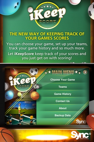 iKeepScores screenshot 2