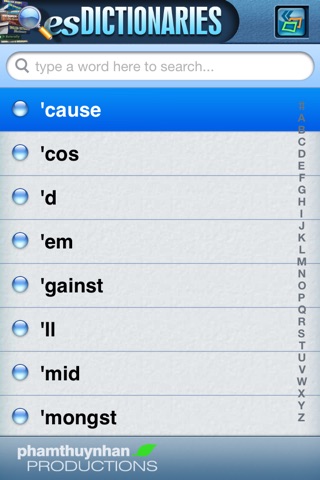 esDictionaries screenshot 3