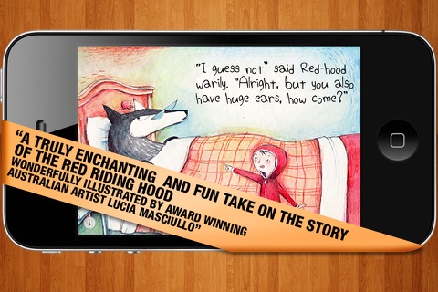 Mr. Wolf and the Ginger Cupcakes - Red Riding Hood, kids storybook screenshot 4