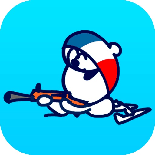 Winter Biathlon Icon