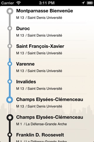 Guide Metro Paris Pro screenshot 2
