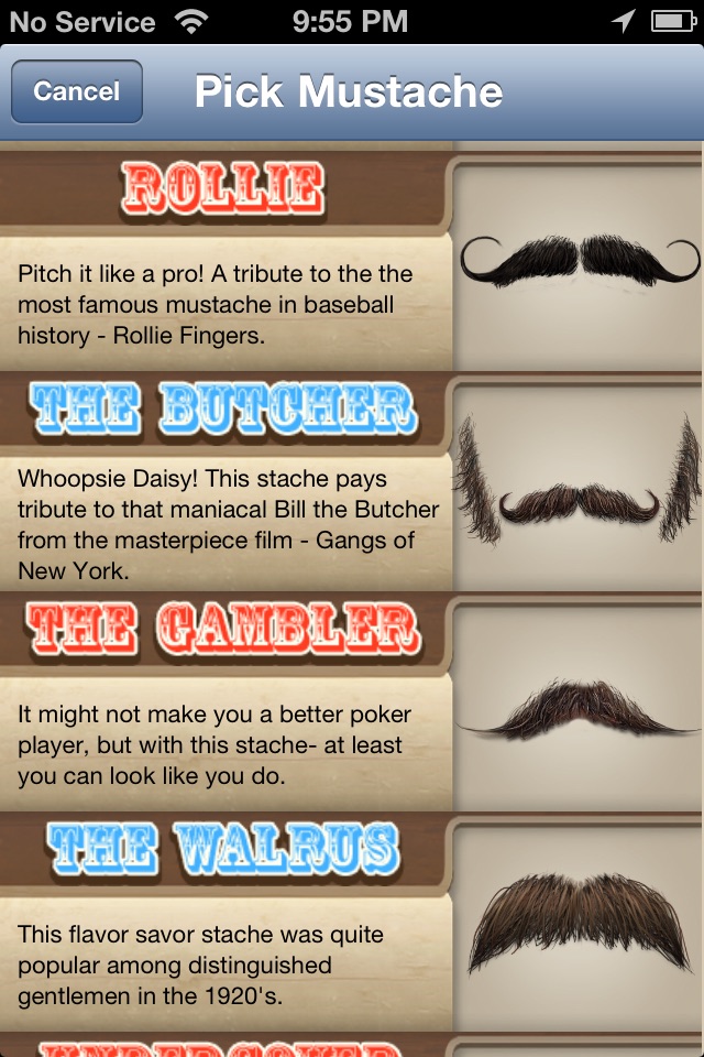 The Mustache App screenshot 3