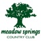 This app from Meadow Springs Country Club provides valuable tools and information, both on and off the course