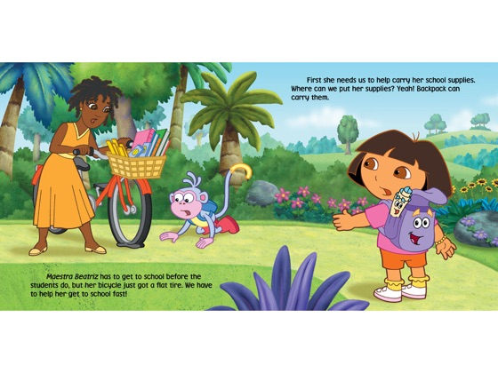 ‎Dora Goes to School (Dora the Explorer) on Apple Books