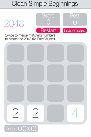 2048 Made For iOS 7 screenshot 3