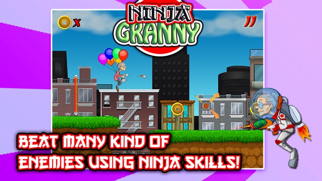 Ninja Granny VS Iron Robots : Day of Revenge edition(圖3)-速報App