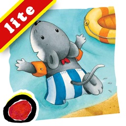 Miko Goes on Vacation: An interactive bedtime story book for kids about Miko’s first beach holiday, where he enjoys swimming and making new friends, by Brigitte Weninger illustrated by Stephanie Roehe. (iPad “Lite” version; by Auryn Apps)