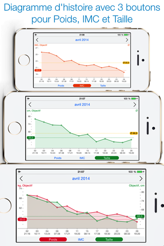 Weight Size Diary screenshot 2