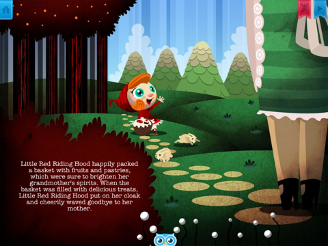 Little Red Riding Hood - Have fun with Pickatale while learning how to read! screenshot 4