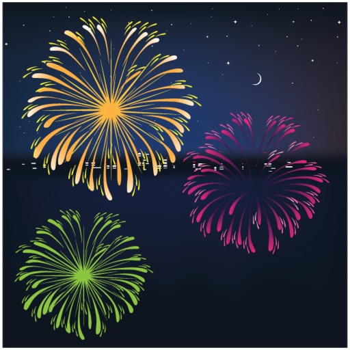 Finger Fireworks Icon