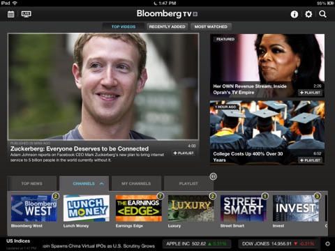 Bloomberg TV+ screenshot 2