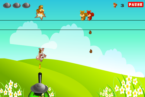 Squirrel Hunting Ranger Mania - Poop Shooting Adventure Free screenshot 3