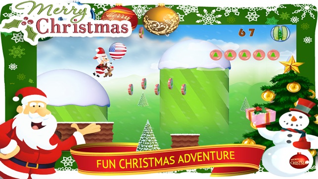 Santa's Christmas Jumping Adventure(圖2)-速報App