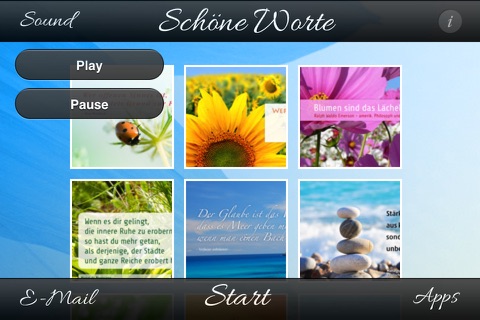 SCHÖNE WORTE - Wunderschöne Bildmotive mit Weisheiten fürs Leben screenshot 2