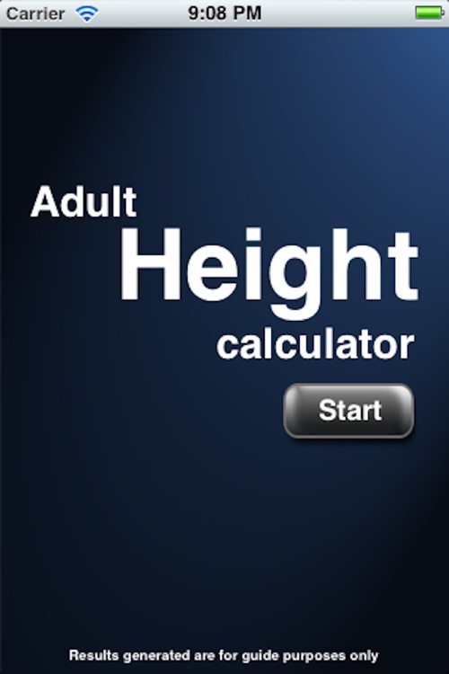 Adult Height Calculator