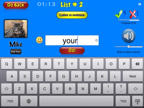 iCAN Spell Grade 1 - Spelling screenshot 3